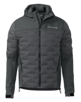 Axis Thermal Hybrid Hooded Jacket | Gunmetal