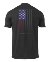 KUIU Vertical Flag Fade T-Shirt | Black