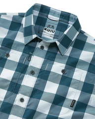 Borrego LS Shirt | Lake Plaid