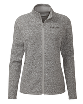 Women's Base Camp Full Zip Sweater | Stone White Heather