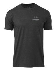 KUIU Ram Chest Logo T-Shirt | Charcoal