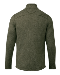 Base Camp Full Zip Sweater | Olive Heather