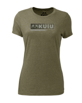 Women's Here to Hunt Gritstone T-Shirt | Military Green