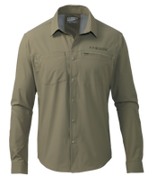 Mesa Vented LS Snap Shirt | Khaki