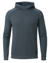 Canyon Waffle Hoodie | Steel Blue Heather