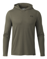 ULTRA Merino 120 LT LS Hoodie | Ash
