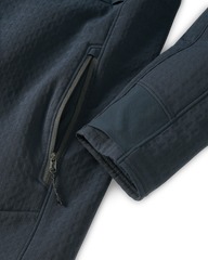 Blockfield Fleece Hoodie | Steel Blue