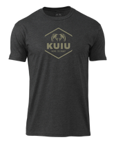 KUIU Stacked Here to Hunt T-Shirt | Charcoal