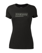 Women's Here to Hunt Gritstone T-Shirt | Black