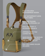 PRO G3 Bino Harness | Evergreen