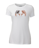 Women's Solid Patriotic Ram T-Shirt | White