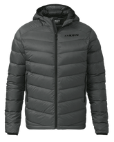 Super Down LT Hooded Jacket | Gunmetal
