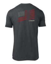 KUIU Retro Flag Fade T-Shirt | Charcoal