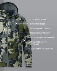 Yukon TR Rain Jacket | Verde