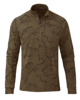 Ridgepoint Fleece Zip-T | Coyote Brown Tonal