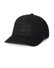 Welded Flag Patch Hat | Black/Black