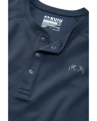 PRO Merino 200 Henley | Steel Blue
