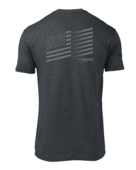 KUIU Solid Flag Fade T-Shirt | Charcoal