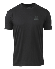 KUIU Vertical Flag Logo T-Shirt | Black