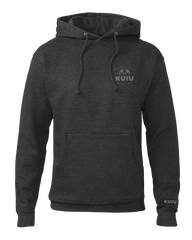 KUIU Ultralight Chest Logo Hoodie | Charcoal
