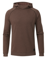 Canyon Waffle Hoodie | Cedar Heather