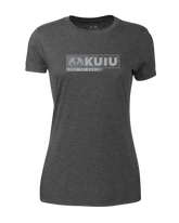 Women's Here to Hunt Gritstone T-Shirt | Charcoal
