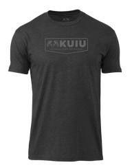 KUIU Shield Logo T-Shirt | Charcoal