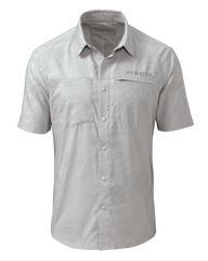 Mesa Vented SS Snap Shirt Topo | Fog Topo Print
