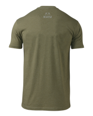 KUIU Here to Hunt Gritstone T-Shirt | Military Green