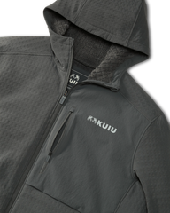 Blockfield Fleece Hoodie | Gunmetal