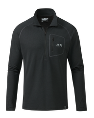 PRO Merino 200 Zip-T | Black