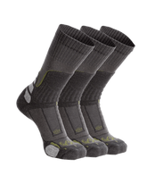 ULTRA Merino Midweight Mountain Sock 3-Pair Pack | Grey Green