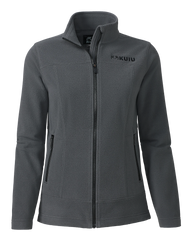 Women's Border Fleece Full Zip | Gunmetal