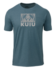 KUIU Gritstone Logo T-Shirt | Indigo