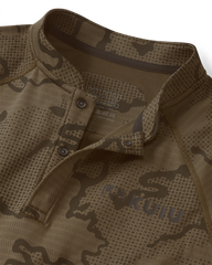 Ridgepoint Fleece Henley | Coyote Brown Tonal