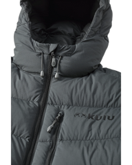 Super Down PRO Hooded Jacket | Gunmetal