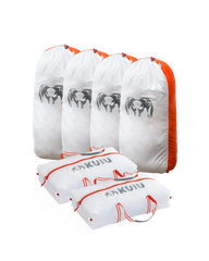 Small Deer/Antelope Game Bag Set | White-Orange