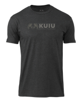 KUIU Here to Hunt Logo T-Shirt | Charcoal