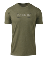KUIU Outlined Patch T-Shirt | Military Green