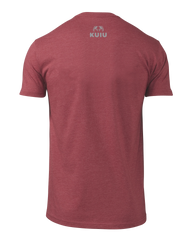 KUIU Here to Hunt Gritstone T-Shirt | Cardinal