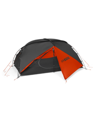 Mountain Star 2 Person Tent Set | Gunmetal-Orange
