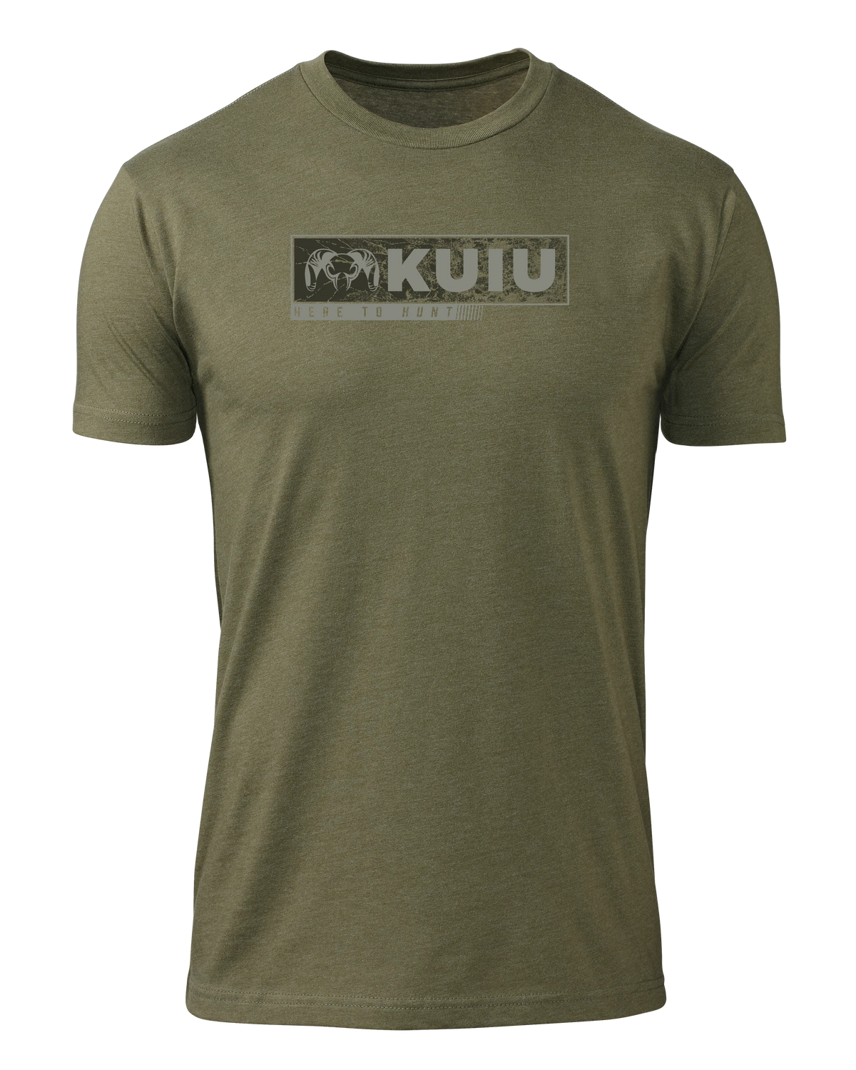 KUIU Here to Hunt Gritstone T-Shirt | Military Green