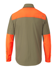 Upland Sporter Shirt | Khaki/Blaze Orange