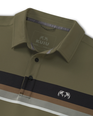 KUIU Performance Polo Stripe | Evergreen Chest Stripe