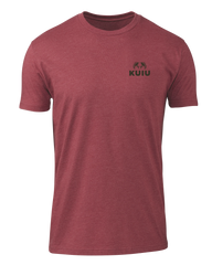 KUIU Here to Hunt Back Logo T-Shirt | Cardinal