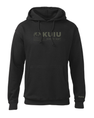 KUIU Topo Here to Hunt Hoodie | Black
