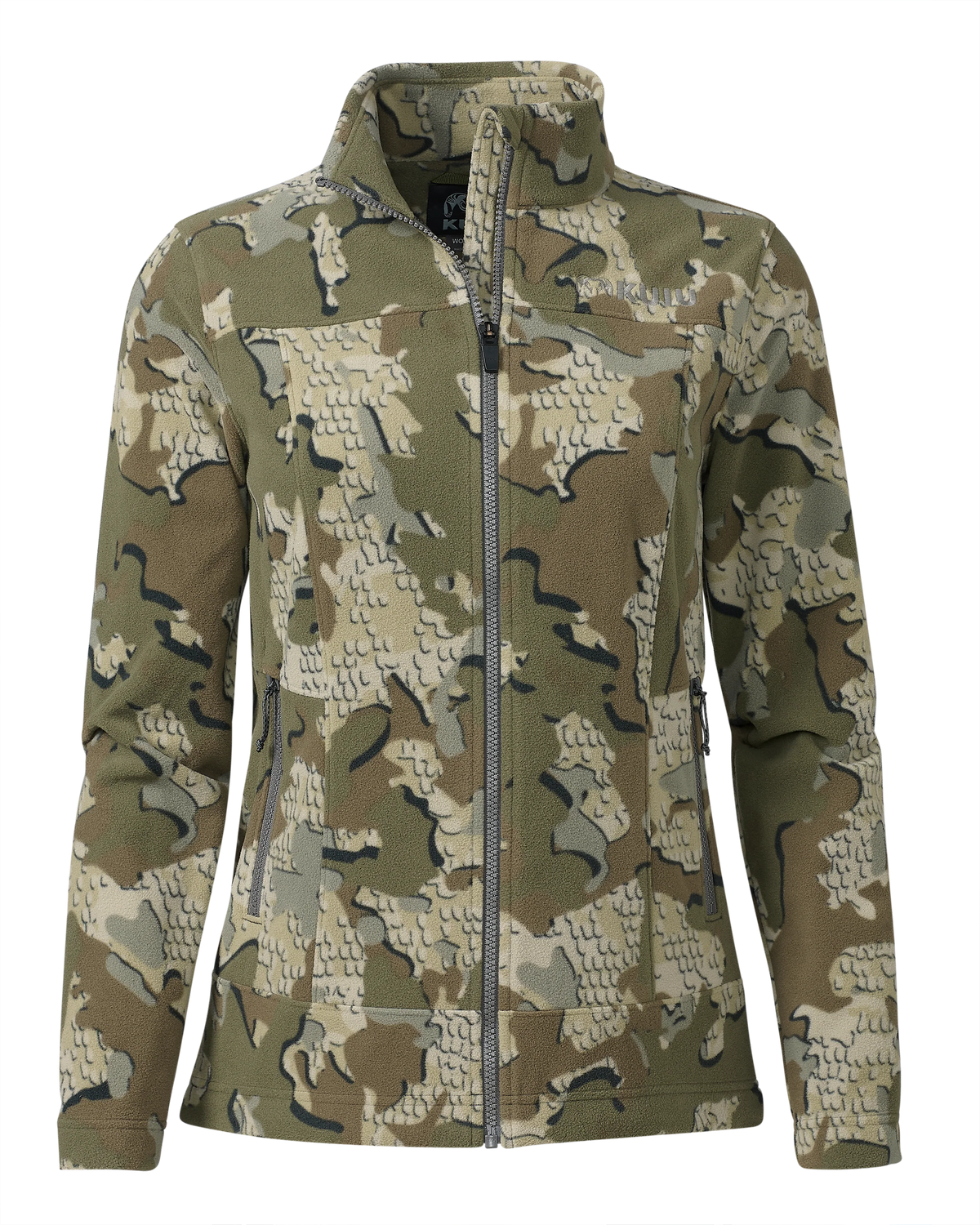 Women's Border Fleece Full Zip | Valo