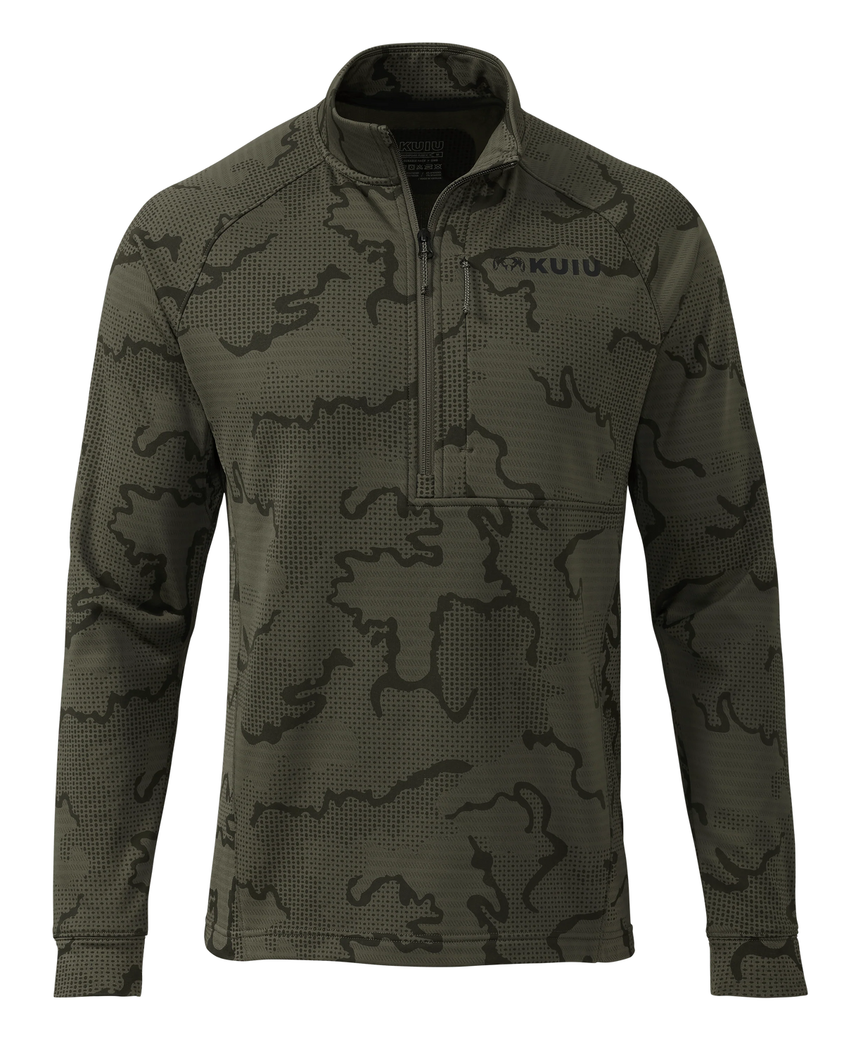 Ridgepoint Fleece Zip-T | Ash Tonal