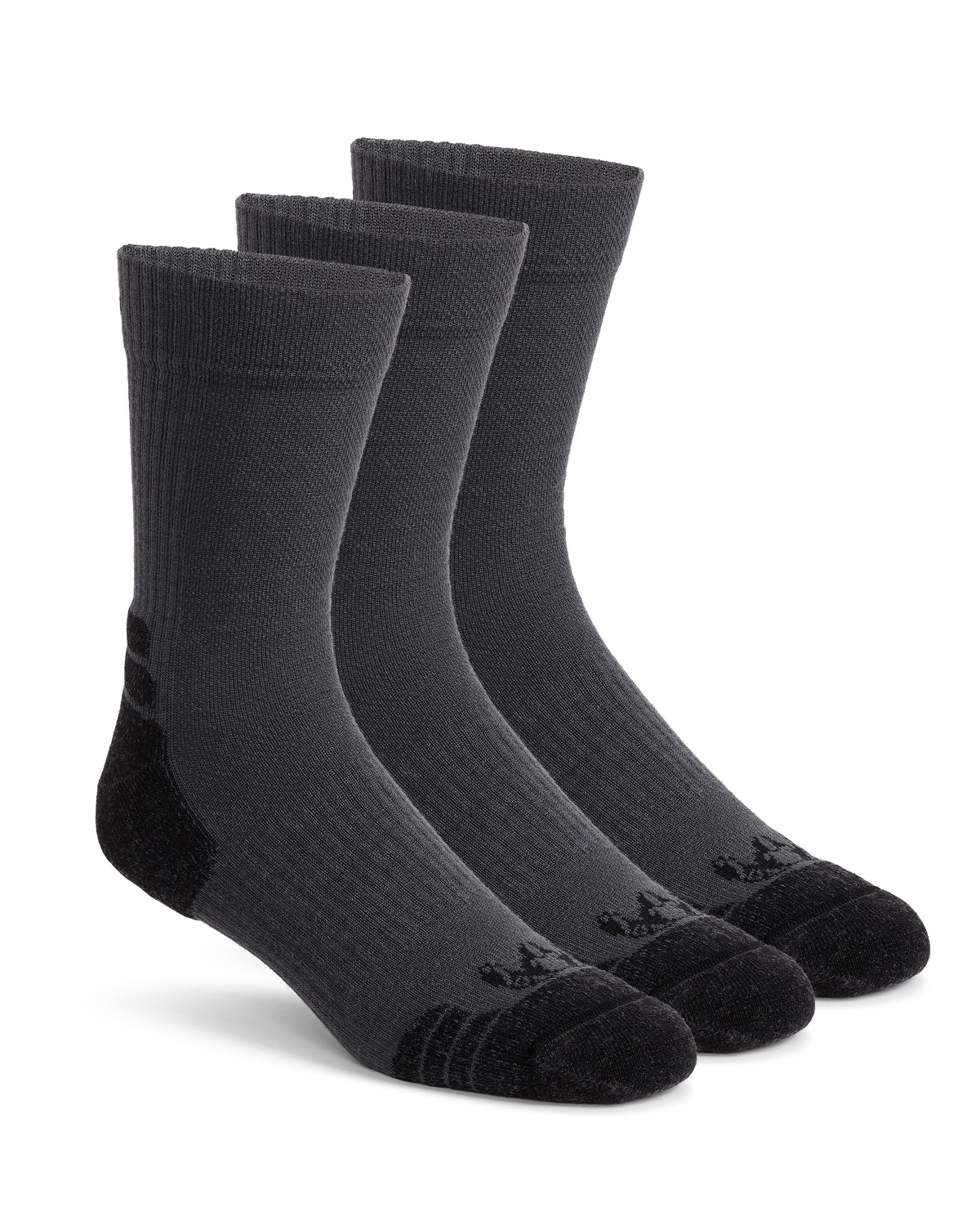 Merino Lightweight Performance Sock 3-Pair Pack | Gunmetal