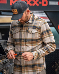 Flannel Heavyweight Shirt | Valo Check Plaid